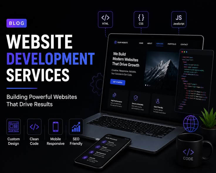Website development services for businesses